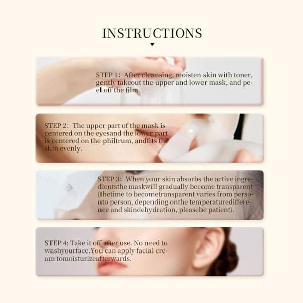 st/förpackning Bio-Collagen Real Deep Hydrating Mask Sheet Boost Mask Pore Molecular Collagen Sheet A7Q5