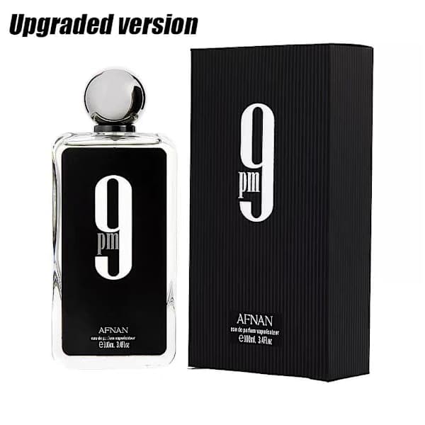 Afnan 9PM Eau De Parfum til mænd 100 ml, Langvarig EDP Spray Original Maskulin Duft