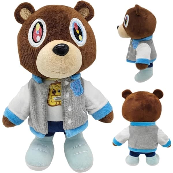 Kanye Bear Pehmolelu, 1/2 kpl Kanye Bear Pehmohahmo Tyyny, Halilelut Dropout
