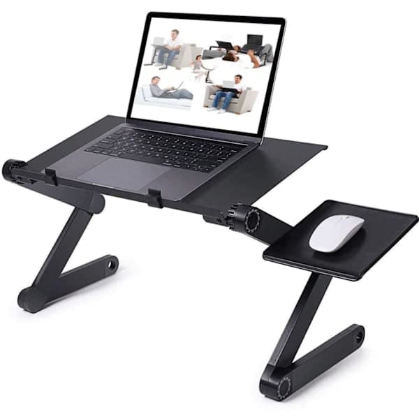 Multifunksjonelt laptopbord med musematte