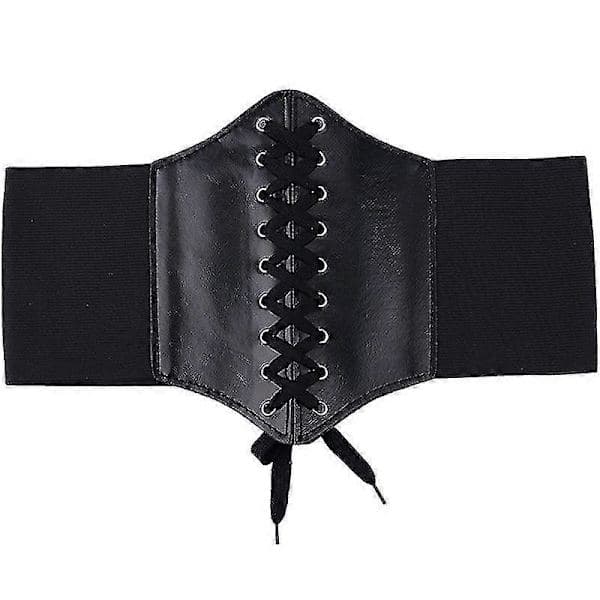 Blondebelte Korsett Elastisk Midjebelte, Dame Skinnspenne Underbryst Korsettbelte Bustier