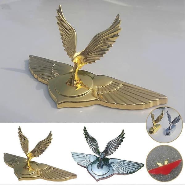 Bil Örn Emblem Prydnad Dekoration Huv 3D Örn Emblem Modifiering, A A
