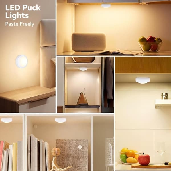 LED-kohdevalot - 6 valon ja 2 kaukosäätimen sarja