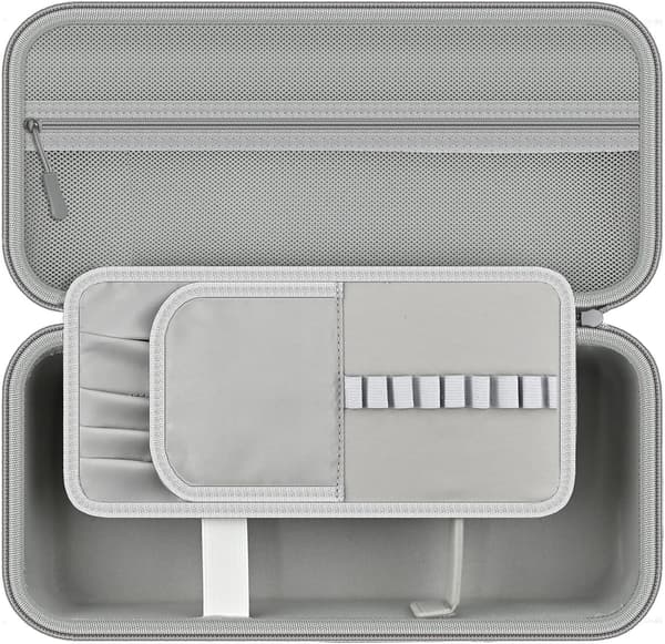 Hardt etui for Cricut Joy 2, EVA reiseveske, grå