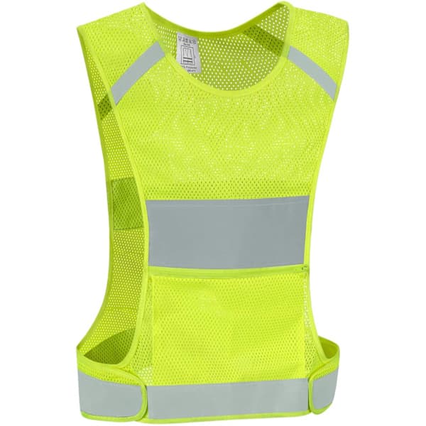 Refleksvest med 2 striber