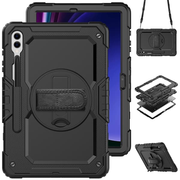 Etui til Samsung Galaxy Tab S10+ 12.4 SM - X820 (Sort)