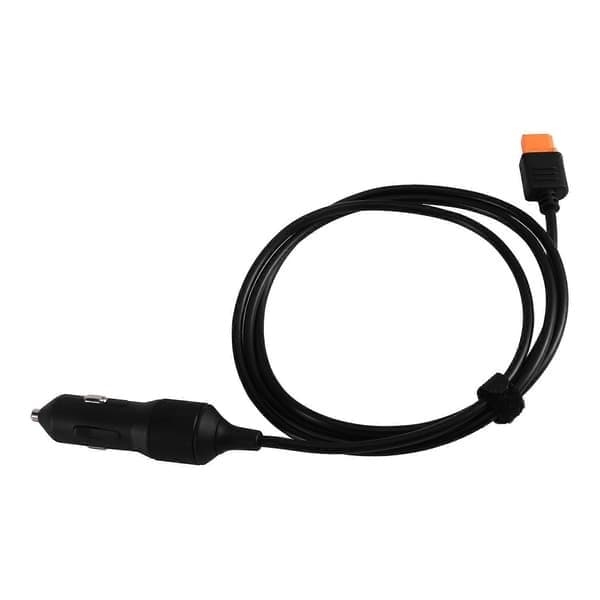 Bærbart bilopladningskabel bilopladningsstik til Ecoflow solgeneratorer adapterkabel