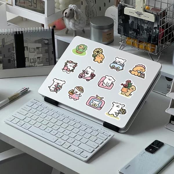 Söt Sanrio Design D, 60 bilder för laptop, gitarr, klippbok och ...