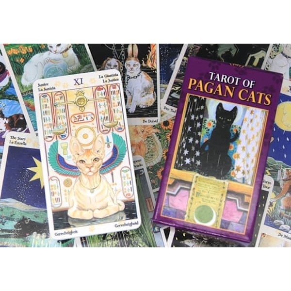 Brætspilskort Pagan Kat Tarotkort Pagan Kat Tarot Orakel