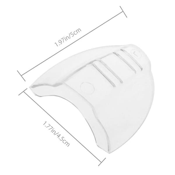 Universella hållbara klara sidoskydd för glasögon, sidoskydd 1 par Side Shields 1 Pair
