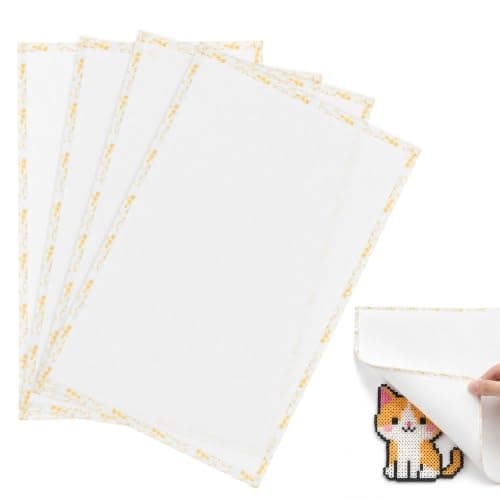 4 st pärlplattor strykpapper, 30 x 20 cm plaststrykpapper