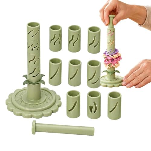 Modulær leireblomstmaker, DIY leireblomstbukettlaging sett pressform