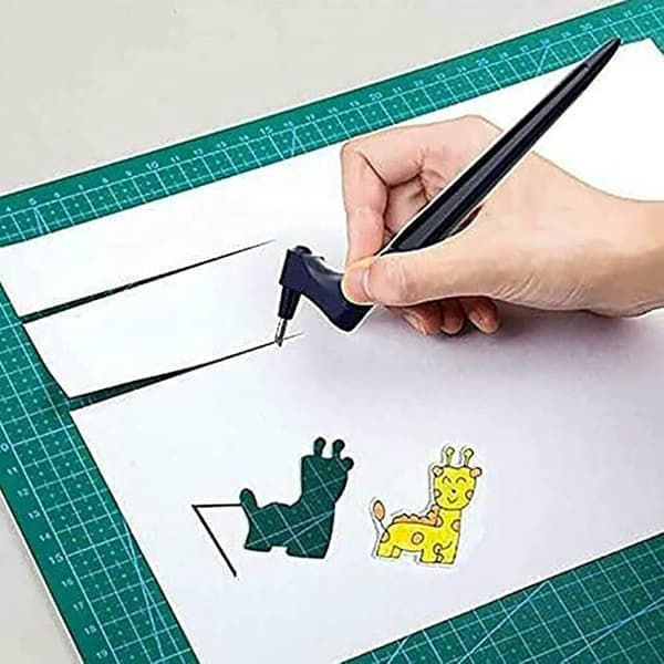 360 asteen leikkuri, askarteluleikkuri, tarkkuusleikkuri taidekäyttöön