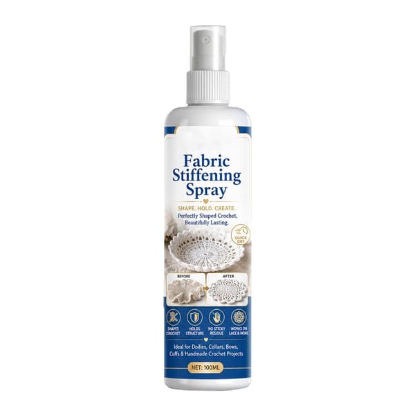 Textilförstyvningsspray 100 ml snabbverkande flytande textilförhärdare