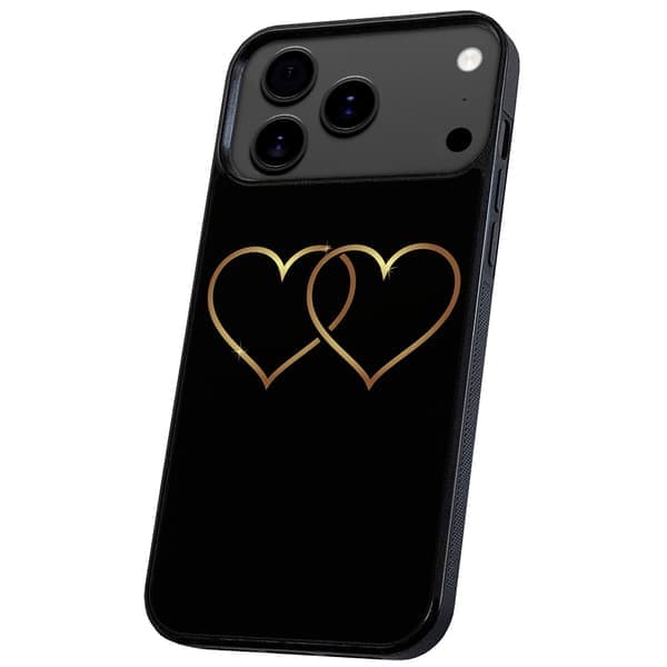 Iphone 17 Pro - Kotelo/matkapuhelinkotelo Double Hearts 45