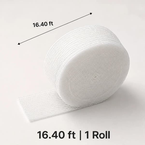 Strykjärn på fållband smältbart vävnadslim för kläder jeans (vit 5m) white / 5m
