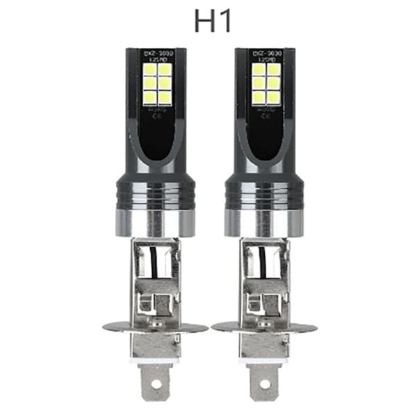 2 stk. bilfrontlykter kjørelys, H3 H3 H3