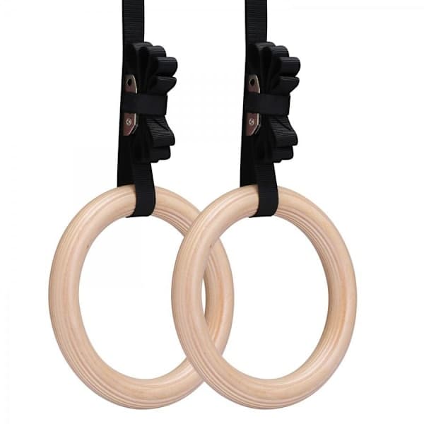 PRO Trä gymnastikringar 32 mm