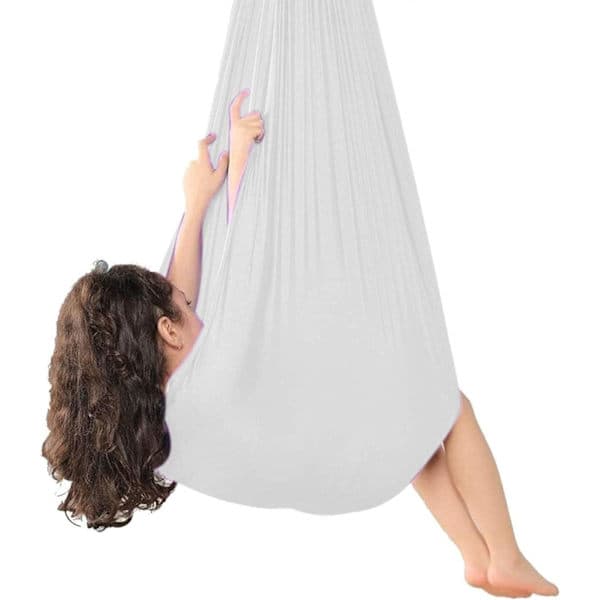 Barnens elastiska gunga vit 100*280cm