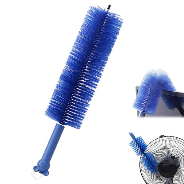 Bøyelige mikrofiberhode støvbørster (blå) Blue