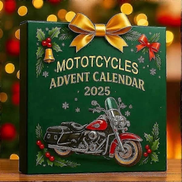 MOTORCYCLES JULEKALENDER Motorcykel Julekalender Blind Box 2025