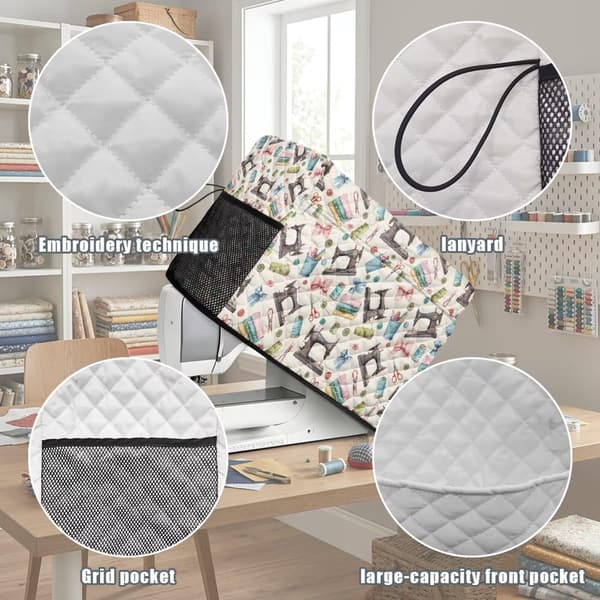 Vattert symaskindeksel Syelementer Sewing Elements