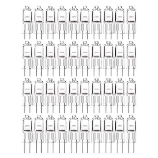 G4 Halogenlampor / Glödlampor - Varmvit - Halogen 20W (50-pack) 20W (50-pack) 20W (50-pack)