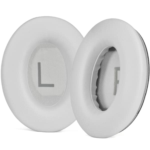 Erstatningsørepuder til Bose QC45 QC35 Hvid 25 Hvid 25 White