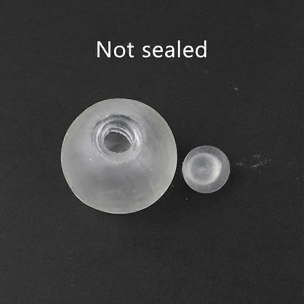 10 st stressbollskal med flaskpropp, klämbart skal (4 cm)