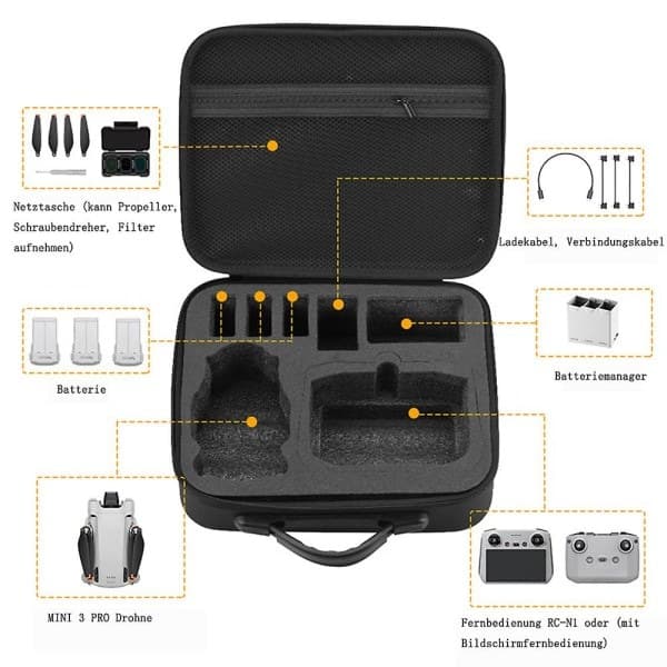 Mini 3 Pro Kotelo Dji Mini 3 Pro Lisätarvikkeet Vedenpitävä Kova Kotelo