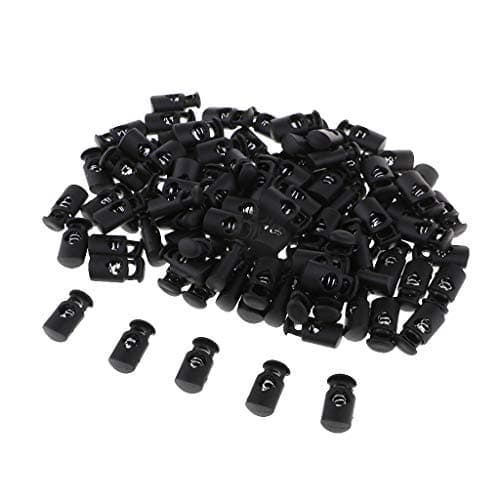 Snörlås Toggles 100-pack, Fjäderänds-cylinder