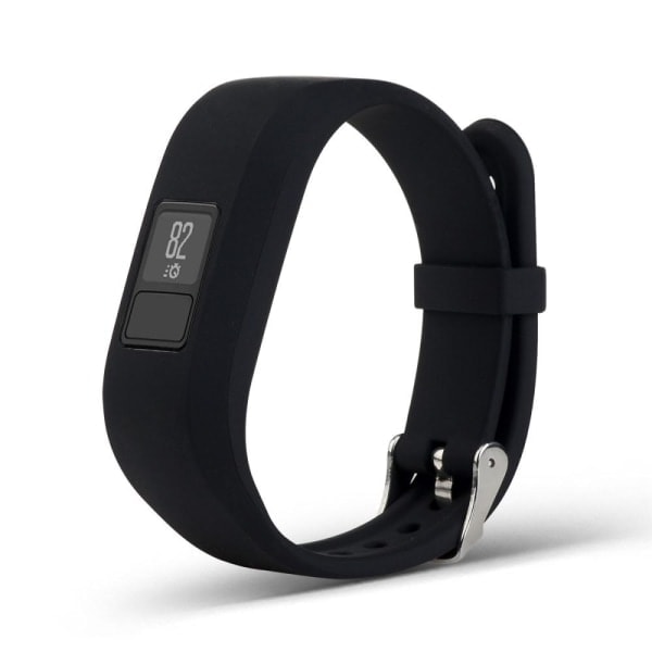 Silikonerem til Garmin Vivofit 3 - Sort Sort