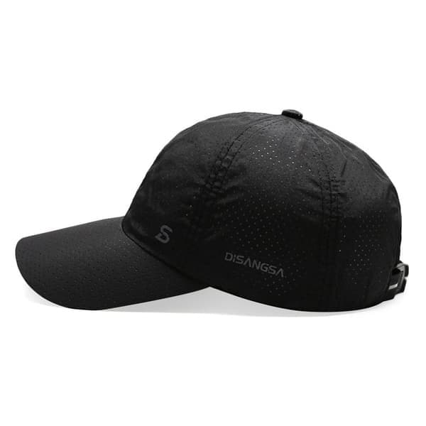 Baseballcaps med brem LYS GRÅ PUSTENDE STIL, Lys grå, Pustende stil-Pustende stil Light grey Breathable Style-Breathable Style