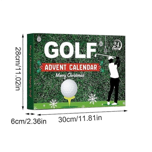 2025 Golf Julekalender Julekalender 24-delt tilbehørssæt Golftema Design2