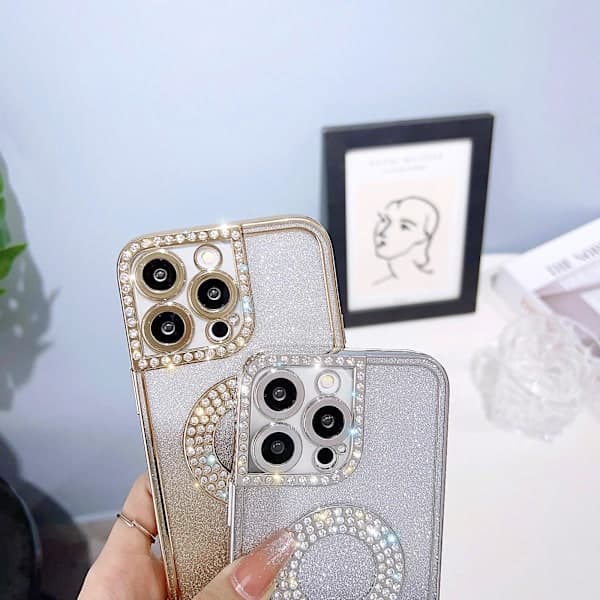 Timanttigradienttikuori iPhone 14 Prolle