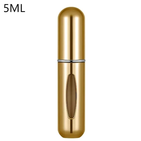 Mini påfyllbar parfymesprayflaske 5ml/8ml Reisestørrelse 8ml-Matt sølv 8ml-Matte Silver