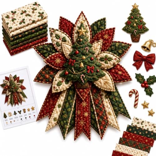 Gør-det-selv Quiltet Halloween Græskar Dørhænger Sæt Håndlavet Patchwork (Træ) Tree