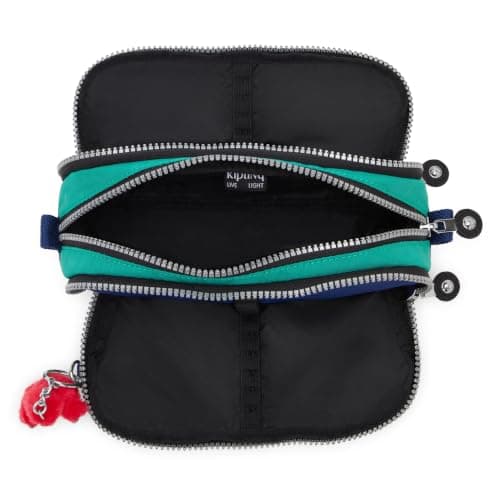 Kipling Gitroy -penaalikotelo Medium Escape Blue Block
