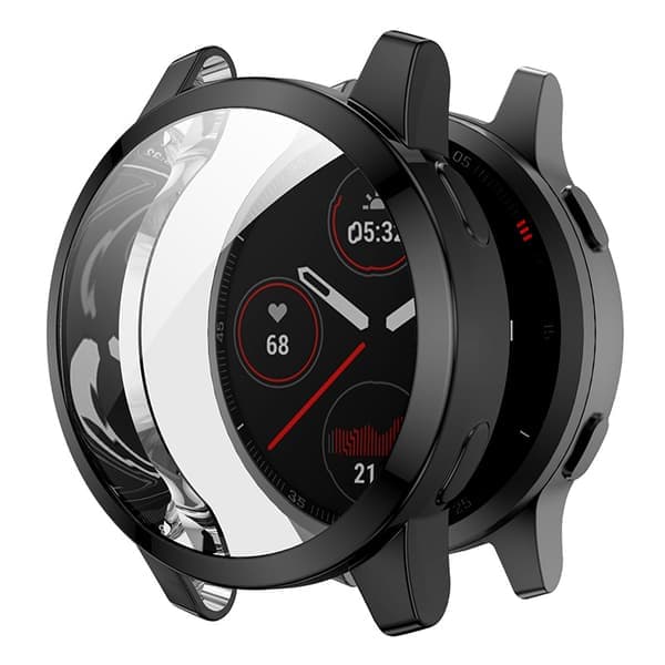 Beskyttelsesetui til Garmin Vivoactive 4S/Venu 2S (sort)