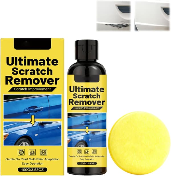 NanoPolix ripefjerner, 3,53 fl oz Nanopolix Ultimate ripefjerner, plastpoleringsripefjerner, bilripefjernerpasta dyp