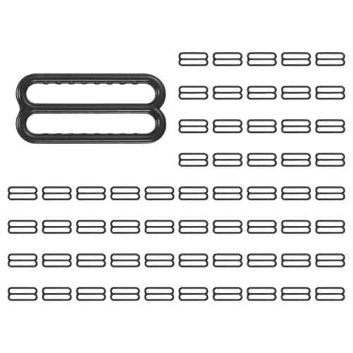 MECCANIXITY BH-kroker for stropper, 8-formet glidebryter BH-kroker erstatning 25mm / 100 Black