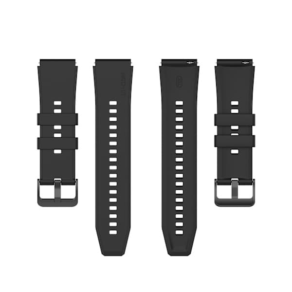 Urrem 20 mm Garmin/Huawei/Samsung Galaxy Watch Sort Sort