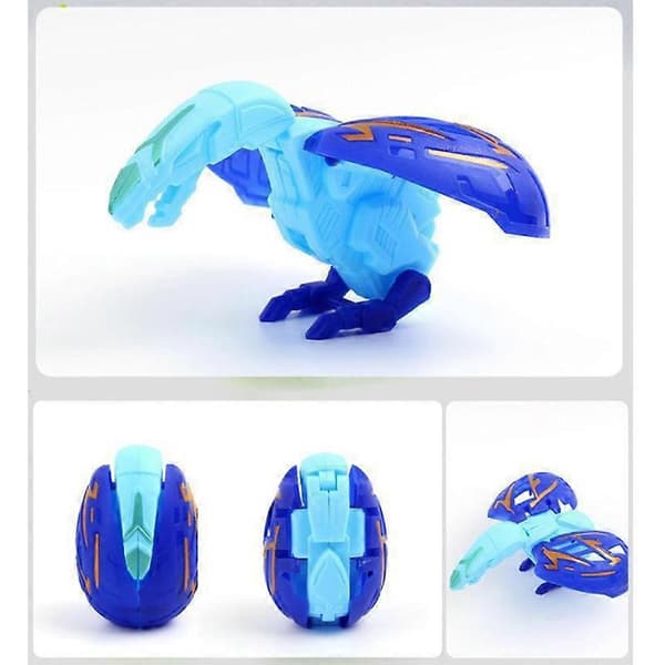Transformerende Dinosaur Egg Leke, Dyre Deformasjon Egg Figurer, Dinosaur Action Leke for Barn 10pcs