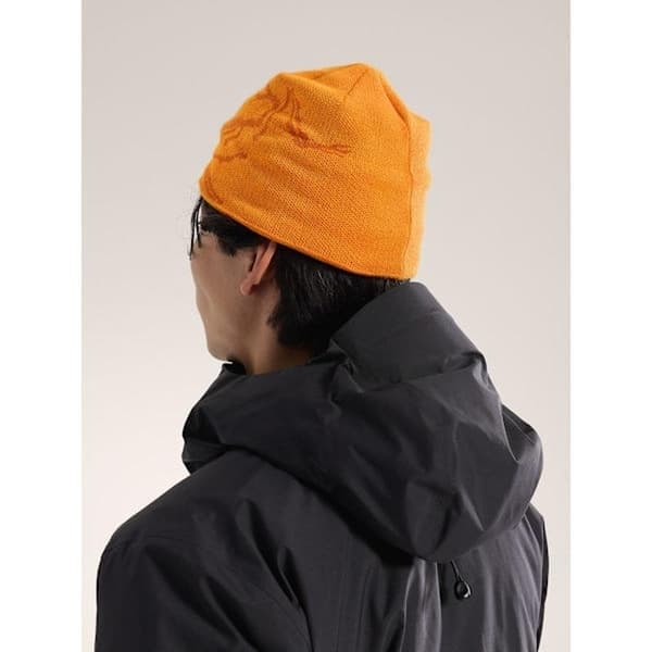 Arc'teryx Bird Head Toque Mössa Orange Merinoull Stickad Vintermössa Unisex, Orange Orange