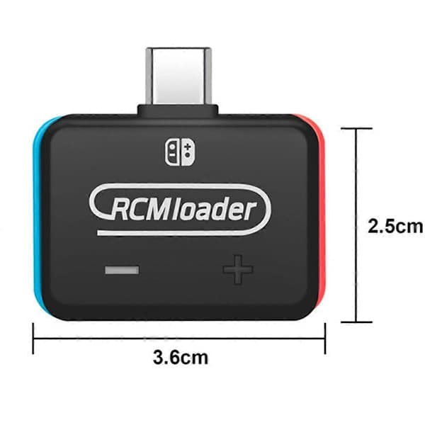 V5 RCM Loader Auto Clip Jig-værktøj til Switch NS-konsol med USB-kabel indbygget program