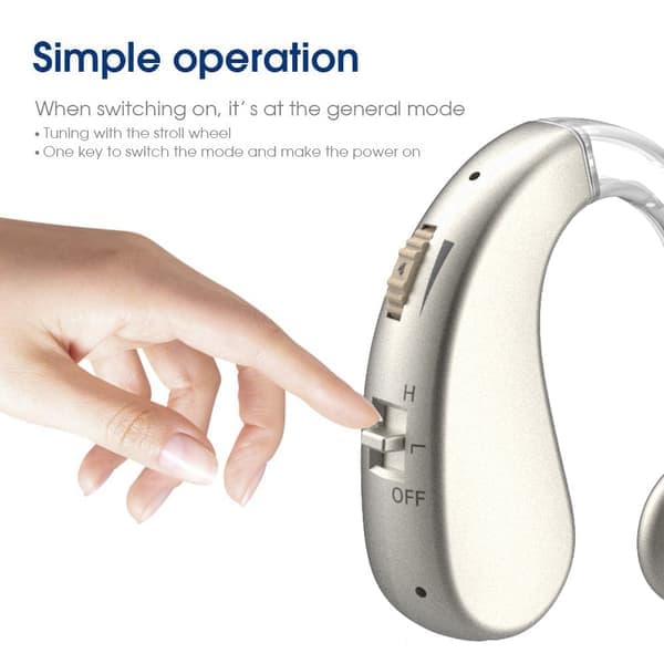 Hörapparater för seniorer, hörselförbättrande headset