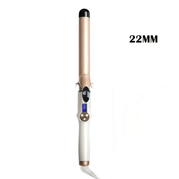 Professionell keramisk locktång 22 mm (110 - 210 ℃ - Guld)