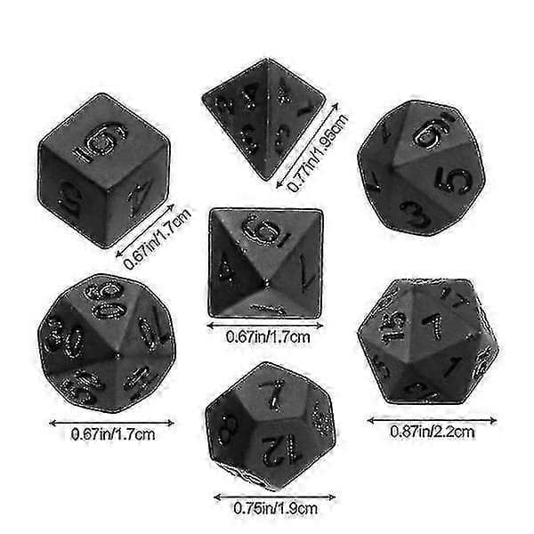 Premium Akryl D20 Terningesett for Bordspill - Gem & Charged Terningkolleksjon