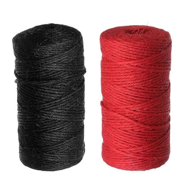 2 ruller naturligt jutereb hessian DIY