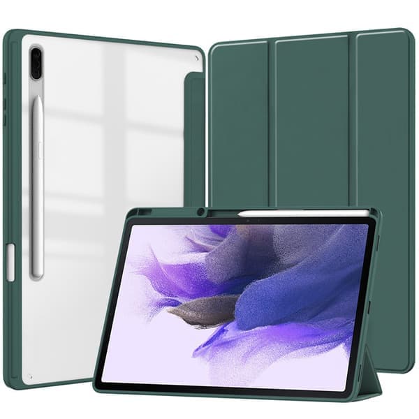 Kotelo Samsung Galaxy TAB A9 8.7 SM - X115 tummanvihreä